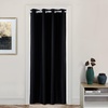 image:imageDriftAway Doorway Curtain Panel Closet Curtain for Bedroom Closet Door Solid Blackout Curtain Room Divider Curtain 78 Inches Long Grommet Thermal Insulated Privacy Drapes 2 Panels W54 x L78 Inch