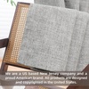 image:imageDriftAway 100 Blackout Linen Curtains for Bedroom 84 Inches Long Drape Farmhouse Thermal Insulated 3 Inch Rod Pocket Back Tab Full Light Blocking 2 Panels for Living Room NurseryGrey
