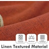 image:imageDriftAway 100 Blackout Linen Curtains for Bedroom 84 Inches Long Drape Farmhouse Thermal Insulated 3 Inch Rod Pocket Back Tab Full Light Blocking 2 Panels for Living Room NurseryBurnt Orange