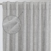 image:imageDriftAway 100 Blackout Linen Curtains for Bedroom 84 Inches Long Drape Farmhouse Thermal Insulated 3 Inch Rod Pocket Back Tab Full Light Blocking 2 Panels for Living Room NurseryGrey