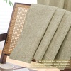 image:imageDriftAway 100 Blackout Linen Curtains for Bedroom 84 Inches Long Drape Farmhouse Thermal Insulated 3 Inch Rod Pocket Back Tab Full Light Blocking 2 Panels for Living Room NurseryLight Khaki Llinen