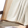 image:imageDriftAway 100 Blackout Linen Curtains for Bedroom 84 Inches Long Drape Farmhouse Thermal Insulated 3 Inch Rod Pocket Back Tab Full Light Blocking 2 Panels for Living Room NurseryLight Linen