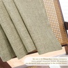 image:imageDriftAway 100 Blackout Linen Curtains for Bedroom 84 Inches Long Drape Farmhouse Thermal Insulated 3 Inch Rod Pocket Back Tab Full Light Blocking 2 Panels for Living Room NurseryLight Khaki Llinen
