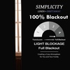 image:imageDriftAway 100 Blackout Linen Curtains for Bedroom 84 Inches Long Drape Farmhouse Thermal Insulated 3 Inch Rod Pocket Back Tab Full Light Blocking 2 Panels for Living Room NurseryCream Linen