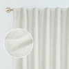 image:imageDriftAway 100 Blackout Linen Curtains for Bedroom 84 Inches Long Drape Farmhouse Thermal Insulated 3 Inch Rod Pocket Back Tab Full Light Blocking 2 Panels for Living Room NurseryIvory