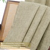 image:imageDriftAway 100 Blackout Linen Curtains for Bedroom 84 Inches Long Drape Farmhouse Thermal Insulated 3 Inch Rod Pocket Back Tab Full Light Blocking 2 Panels for Living Room NurseryLight Khaki Llinen