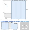 image:imageDriftAway Shower Curtain for Bathroom Sea Turtle Ocean Underwater Seaweed Pattern Water Repellent Shower Curtain 72 x 72 Inch with 12 Hooks 1 Panel