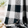image:imageDriftAway Buffalo Plaid Blackout Curtains 2 Panels W52 x L54 RedBlack