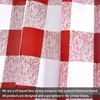image:imageDriftAway Buffalo Plaid Blackout Curtains 2 Panels W52 x L54 RedRed