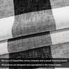 image:imageDriftAway Buffalo Plaid Blackout Curtains 2 Panels W52 x L54 RedWovenblack
