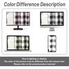 image:imageDriftAway Buffalo Plaid Blackout Curtains 2 Panels W52 x L54 RedWovenblack