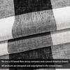 image:imageDriftAway Buffalo Plaid Blackout Curtains 2 Panels W52 x L54 RedWovenblack