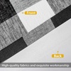 image:imageDriftAway Buffalo Plaid Blackout Curtains 2 Panels W52 x L54 RedWovenblack