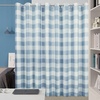 image:imageDriftAway Buffalo Plaid Blackout Curtains 2 Panels W52 x L54 RedWovendusty Blue