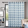image:imageDriftAway Buffalo Plaid Blackout Curtains 2 Panels W52 x L54 RedWovendusty Blue