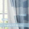 image:imageDriftAway Buffalo Plaid Blackout Curtains 2 Panels W52 x L54 RedWovendusty Blue