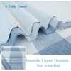 image:imageDriftAway Buffalo Plaid Blackout Curtains 2 Panels W52 x L54 RedWovendusty Blue