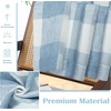 image:imageDriftAway Buffalo Plaid Blackout Curtains 2 Panels W52 x L54 RedWovendusty Blue