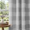 image:imageDriftAway Buffalo Plaid Blackout Curtains 2 Panels W52 x L54 RedWovengray