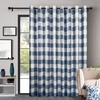 image:imageDriftAway Buffalo Plaid Blackout Curtains 2 Panels W52 x L54 RedWovennavy Blue