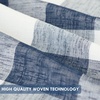 image:imageDriftAway Buffalo Plaid Blackout Curtains 2 Panels W52 x L54 RedWovennavy Blue