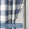 image:imageDriftAway Buffalo Plaid Blackout Curtains 2 Panels W52 x L54 RedWovennavy Blue