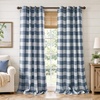 image:imageDriftAway Buffalo Plaid Blackout Curtains 2 Panels W52 x L54 RedWovennavy Blue