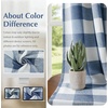 image:imageDriftAway Buffalo Plaid Blackout Curtains 2 Panels W52 x L54 RedWovennavy Blue