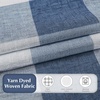 image:imageDriftAway Buffalo Plaid Blackout Curtains 2 Panels W52 x L54 RedWovennavy Blue
