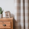 image:imageDriftAway Buffalo Plaid Blackout Curtains 2 Panels W52 x L54 RedWoventaupe